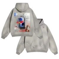 Grey Energy Drink Hoodie